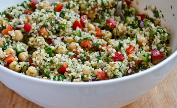 What to Eat During Cancer Treatment: Bulgur Salad and Dried Fruit