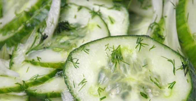HEALTHY RECIPE: Cucumber Salad