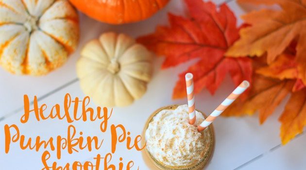 Healthy Pumpkin Pie Smoothie