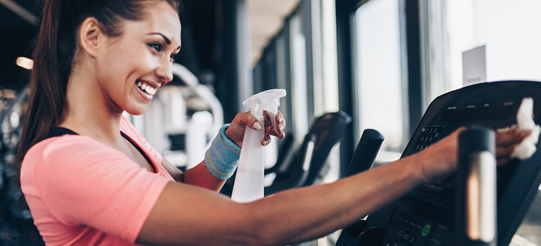 Reducing Germs at the GYM